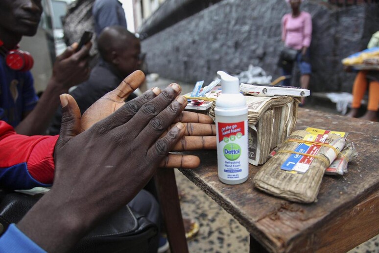 Ebola in Liberia © ANSA/EPA