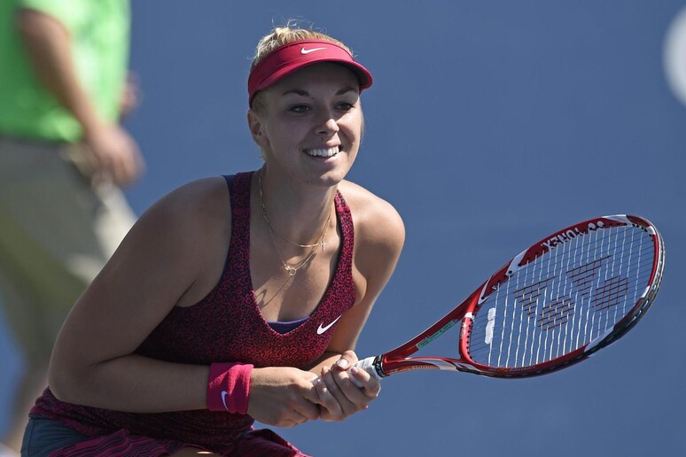 Sabine Lisicki nel match contro Ana Ivanovic © ANSA/EPA