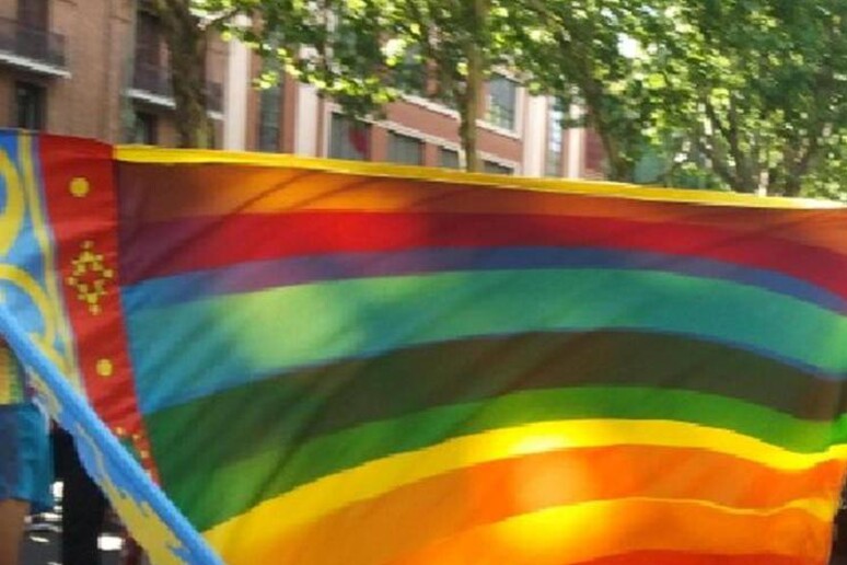 Spagna:  'oceano arcobaleno ' invade Madrid per il Gay Pride - RIPRODUZIONE RISERVATA