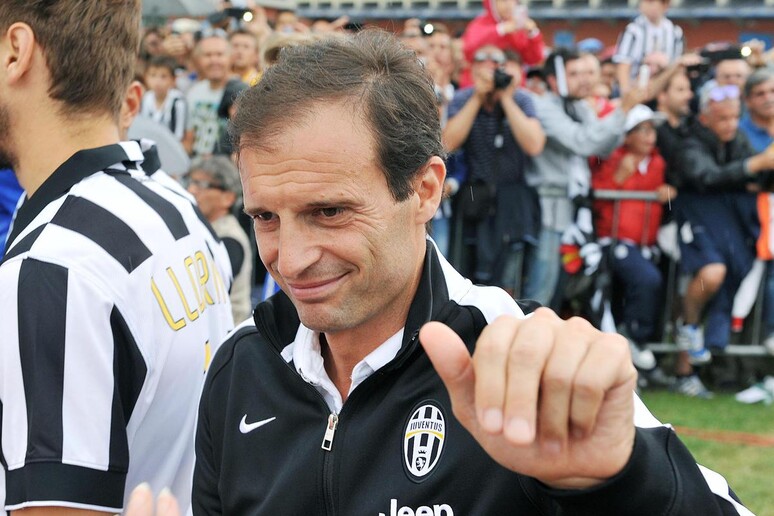 FC Juventus ' head coach Massimiliano Allegri - RIPRODUZIONE RISERVATA