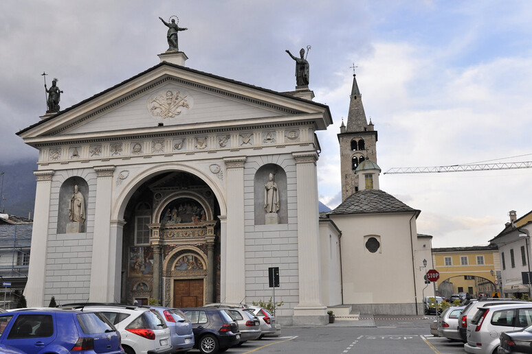 La Cattedrale di Aosta - RIPRODUZIONE RISERVATA