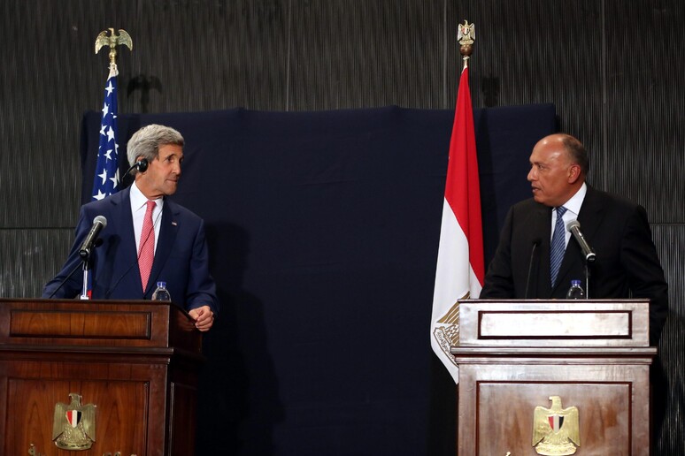 Kerry in Egitto © ANSA/EPA