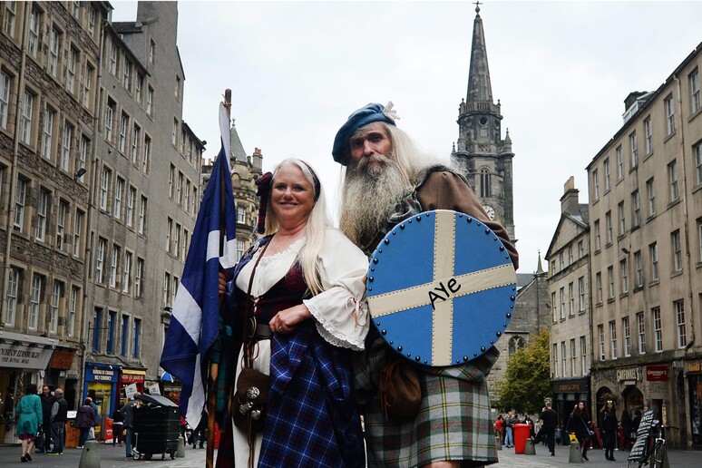 Before the Scottish independence vote © ANSA/EPA