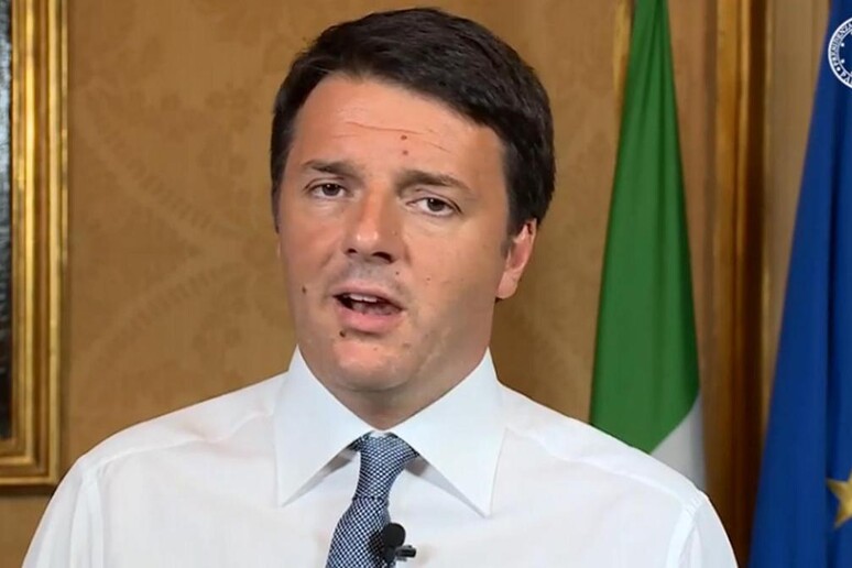 Il premier Matteo Renzi - RIPRODUZIONE RISERVATA