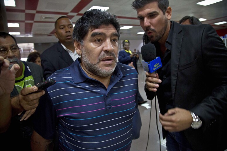 Diego Armando Maradona © ANSA/AP
