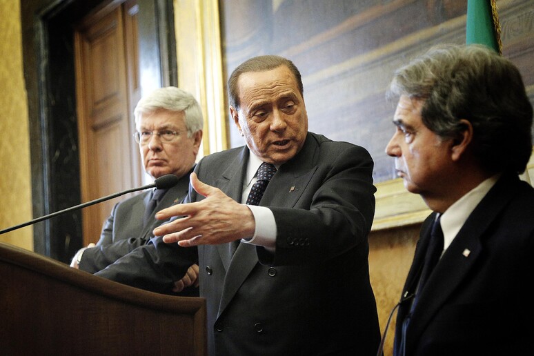 Silvio Berlusconi e Renato Brunetta (archivio) - RIPRODUZIONE RISERVATA