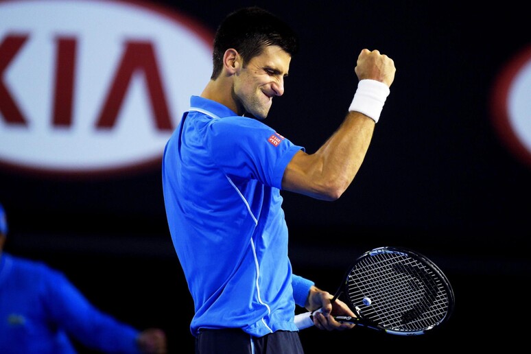 Djokovic batte Wawrinka e vola in finale agli Australian Open © ANSA/EPA