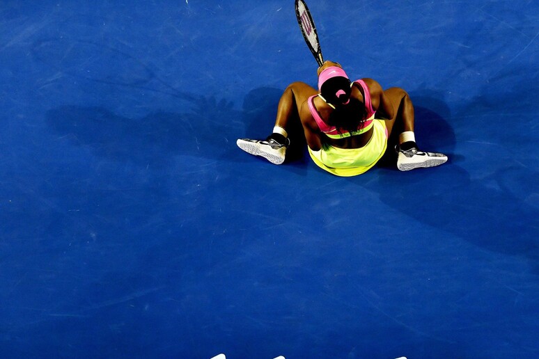 Serena Williams vince gli Australian Open 2015 © ANSA/EPA