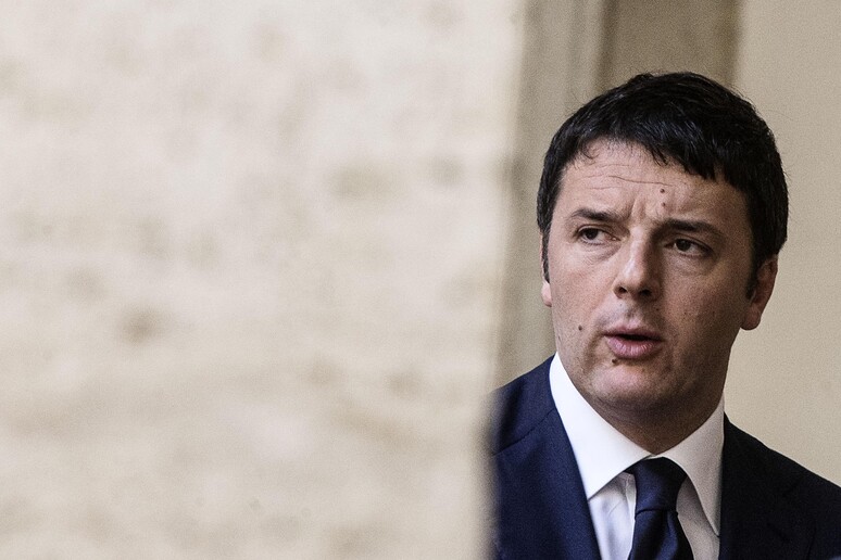 Il presidente del consiglio Matteo Renzi - RIPRODUZIONE RISERVATA