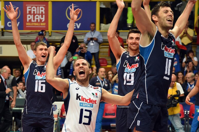 Volleyball Men 's European Championship: Russia vs Italy - RIPRODUZIONE RISERVATA