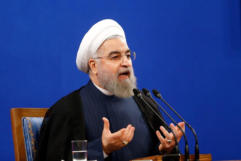 Il presidente iraniano Hassan Rohani © ANSA/EPA