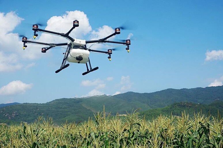 L 'ultimo drone di DJI pensato per l 'agricoltura - RIPRODUZIONE RISERVATA