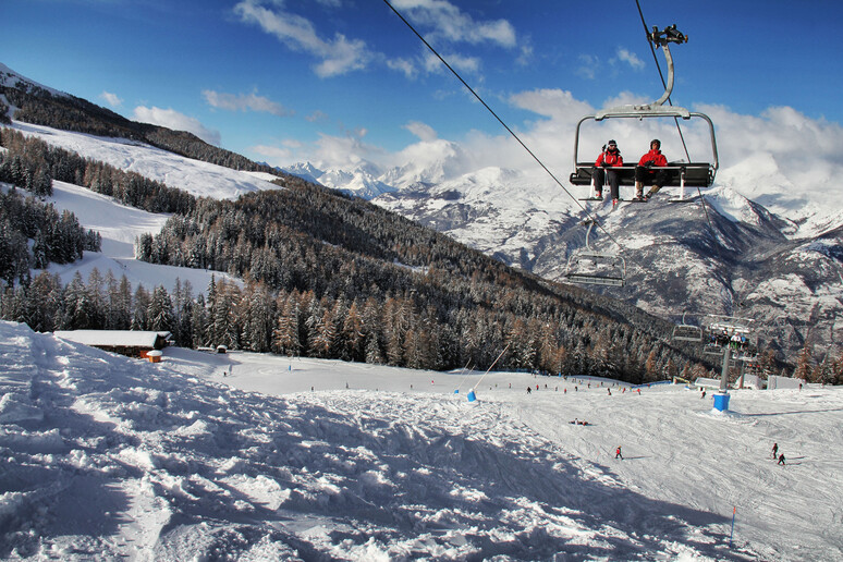 In Valle d’Aosta scatta la stagione del divertimento sulla neve - RIPRODUZIONE RISERVATA