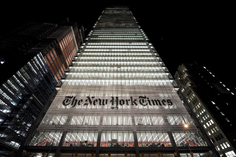 New York Times © ANSA/EPA