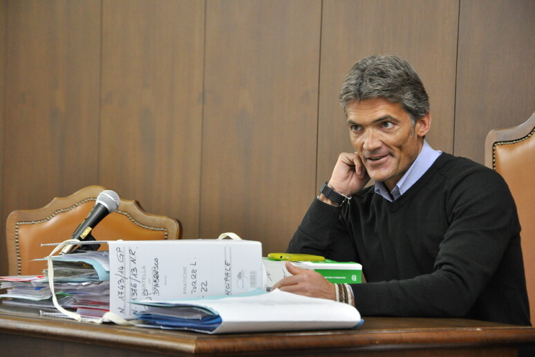 Udienza ad Aosta inchiesta costi politica (il giudice Maurizio D 'Abrusco) - RIPRODUZIONE RISERVATA