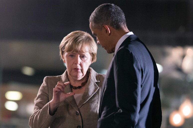 Angela Merkel e Barack Obama al G20 in Australia © ANSA/EPA