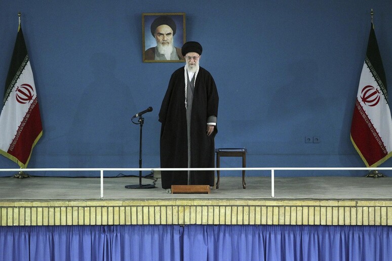 Iran, la Guida Suprema ali Khamenei © ANSA/AP