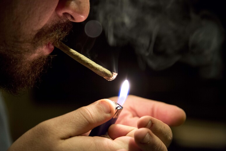 Chi fuma marijuana ha il 20% in più rapporti sessuali © ANSA/AP