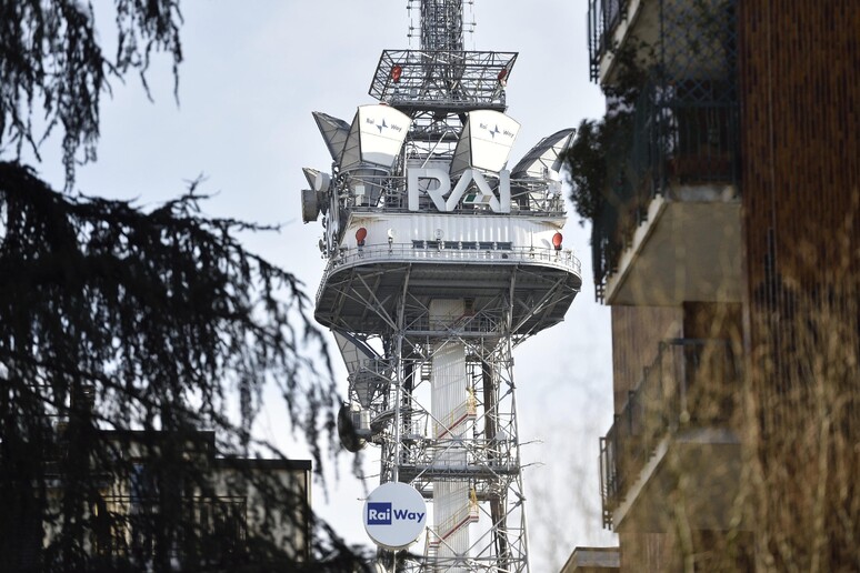Le antenne Rai di Corso Sempione a Milano - RIPRODUZIONE RISERVATA