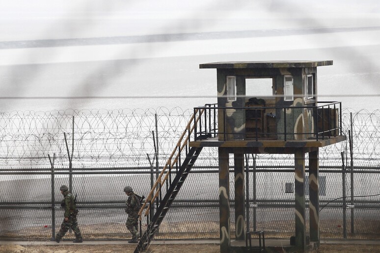 South Korea-North Korea border © ANSA/EPA