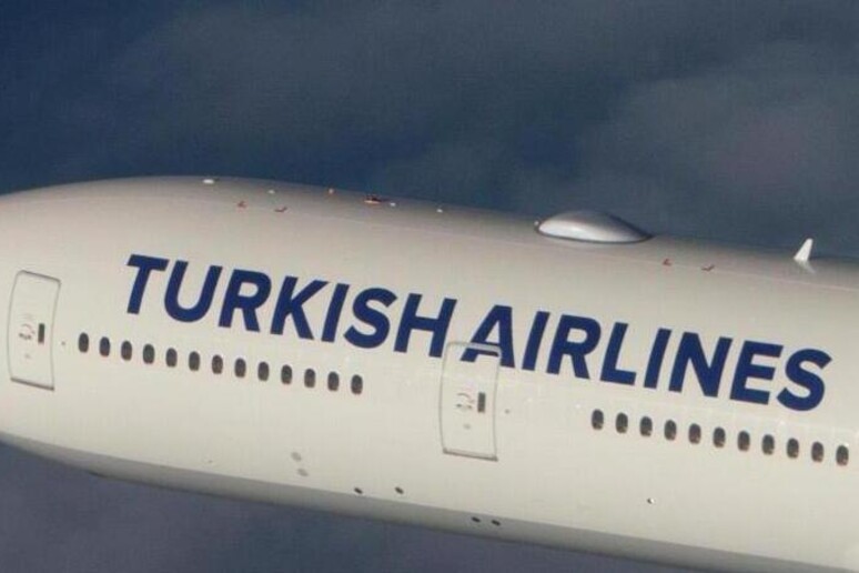 Boeing 777 della Turkish Airlines - RIPRODUZIONE RISERVATA