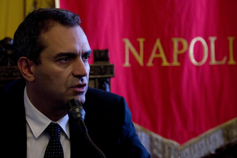 Il sindaco di Napoli, Luigi De Magistris - RIPRODUZIONE RISERVATA