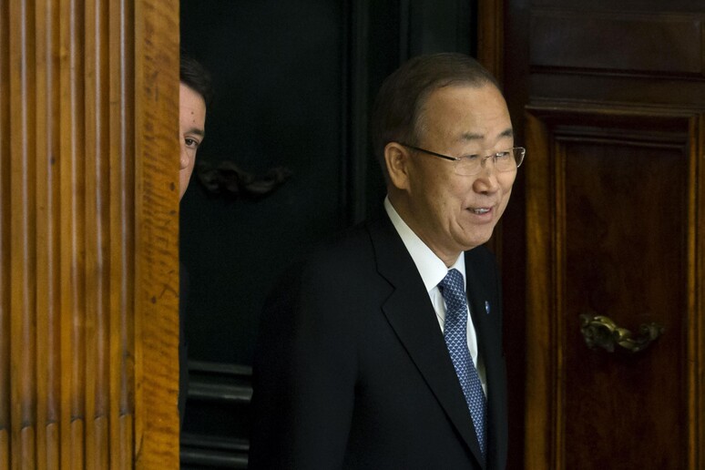 Ban Ki-moon - RIPRODUZIONE RISERVATA