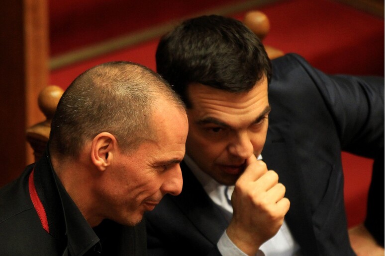 Alexis Tsipras e Yanis Varoufakis © ANSA/EPA