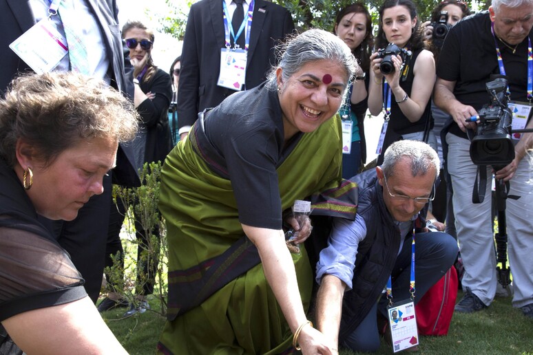 Milan Expo: Biological Pavillion with Vandana Shiva - RIPRODUZIONE RISERVATA