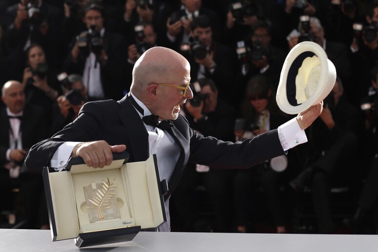 Cannes: Palma d 'oro a Jacques Audiard © ANSA/AP