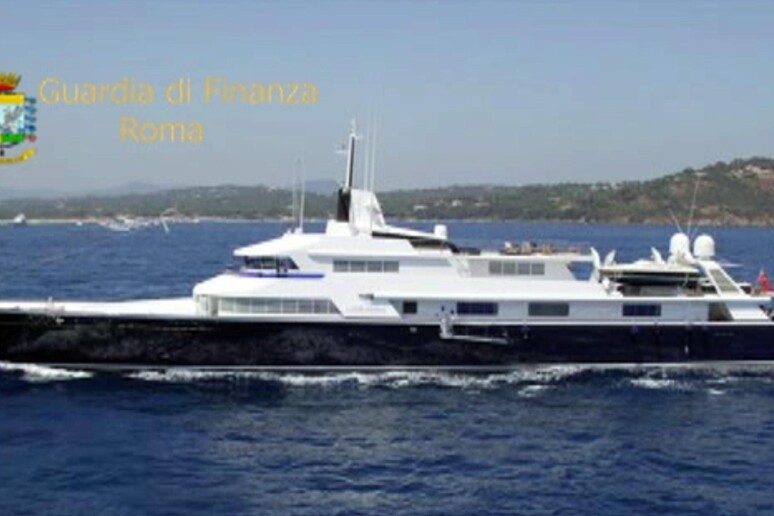 Caltagirone 's yacht, seized in 2013 -     ALL RIGHTS RESERVED