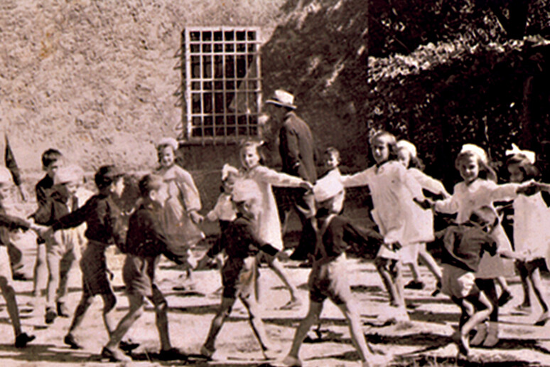 Children in Sant 'Anna di Stazzema, in a picture taken just days before the massacre. -     ALL RIGHTS RESERVED
