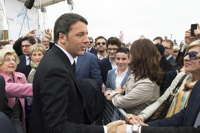 Matteo Renzi, foto uff. stampa palazzo chigi - RIPRODUZIONE RISERVATA