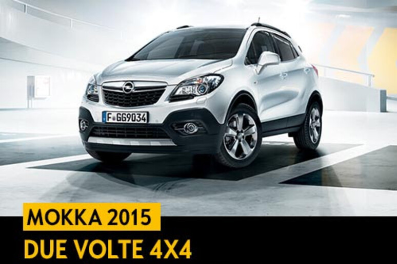 Opel lancia offerta promozionale per suv compatto Mokka © ANSA/Ufficio Stampa Opel Italia