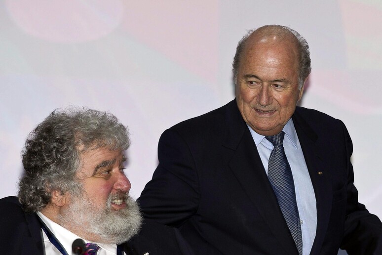 Joseph Blatter and Chuck Blazer © ANSA/EPA