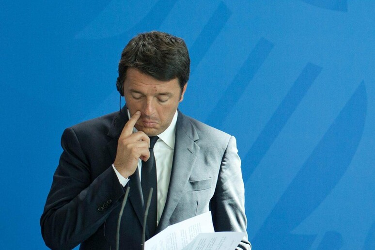 Matteo Renzi in una recente foto © ANSA/EPA