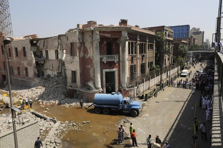 Il Consolato italiano in Egitto © ANSA/AP