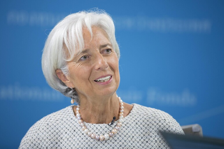 Christine Lagarde, direttore dell 'Fmi - RIPRODUZIONE RISERVATA