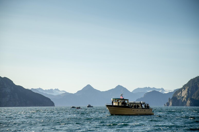 Una veduta del mare in Alaska © ANSA/AP