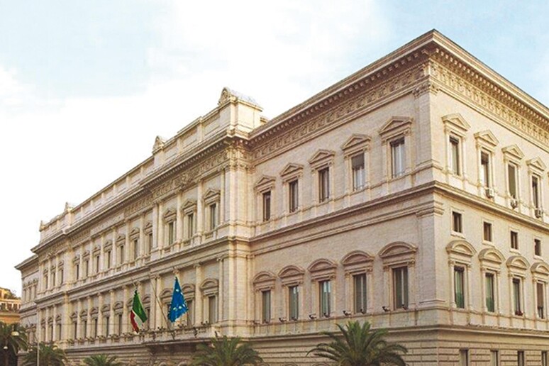 La sede della Banca d 'Italia - RIPRODUZIONE RISERVATA