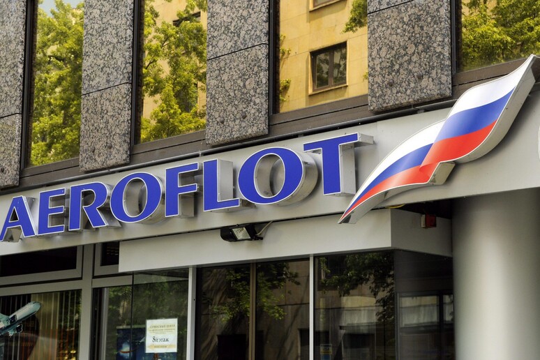 La sede della compagnia russa Aeroflot - RIPRODUZIONE RISERVATA