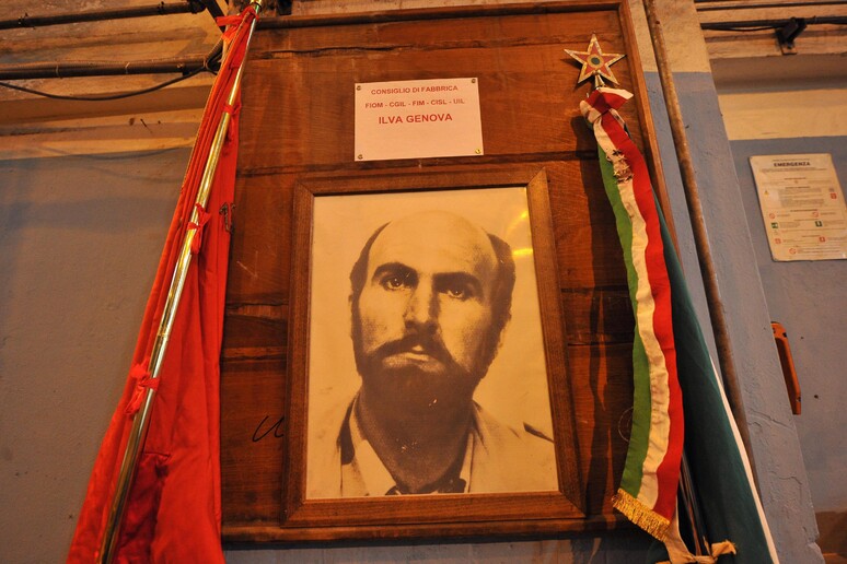Commemorazione morte Guido Rossa a Genova - RIPRODUZIONE RISERVATA