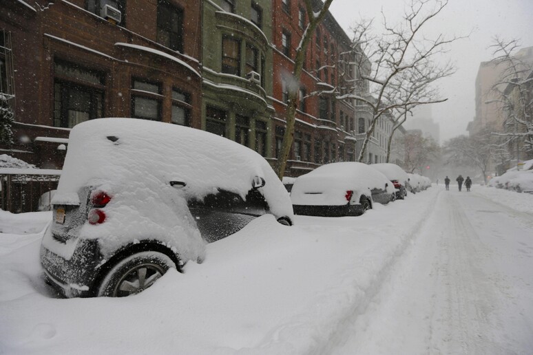 La tempesta di neve in Usa © ANSA/EPA