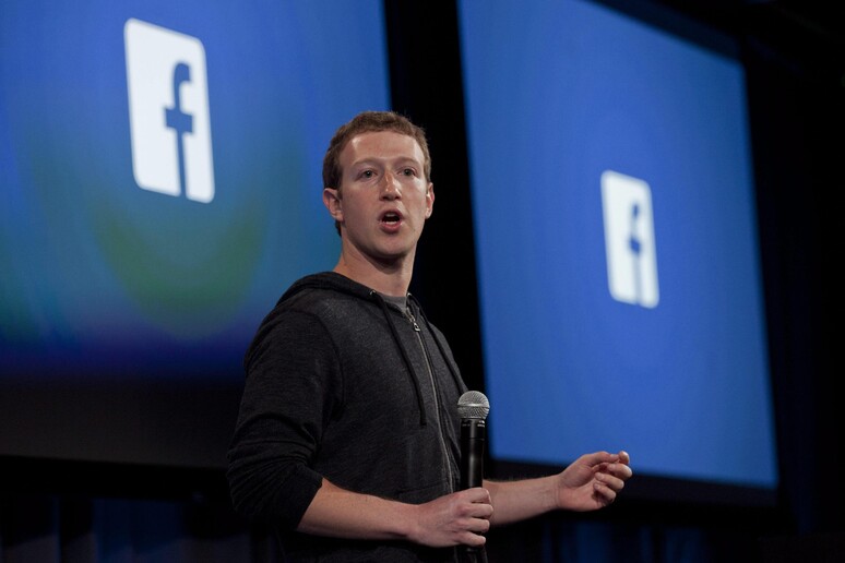 Facebook record, ha 1,59 miliardi di  'amici ' e vola in Borsa © ANSA/EPA