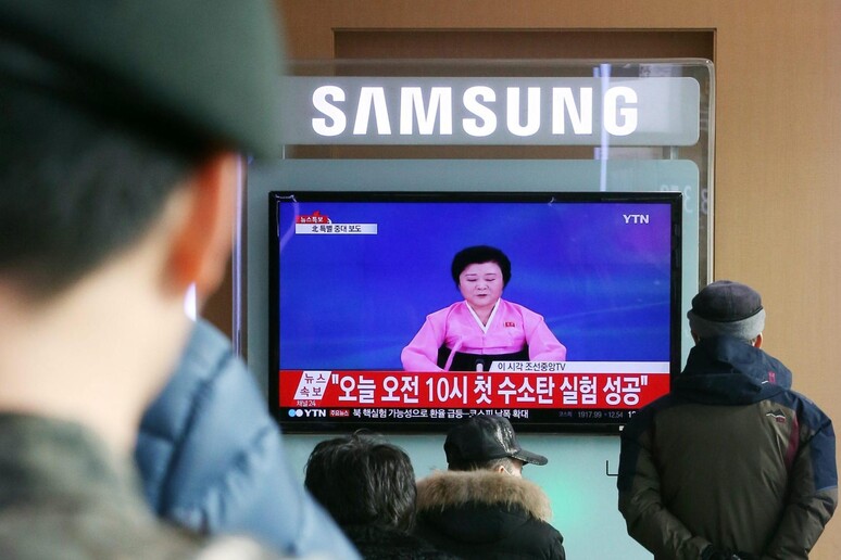 N. Korea conducts H-bomb test: official media © ANSA/EPA