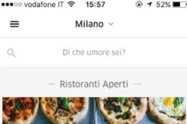 Sbarca a Milano Uber Eats - RIPRODUZIONE RISERVATA