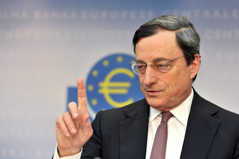 Mario Draghi in una foto d 'archivio - RIPRODUZIONE RISERVATA