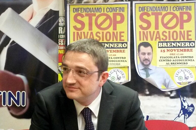 Maurizio Fugatti, segretario della Lega Nord del Trentino - RIPRODUZIONE RISERVATA