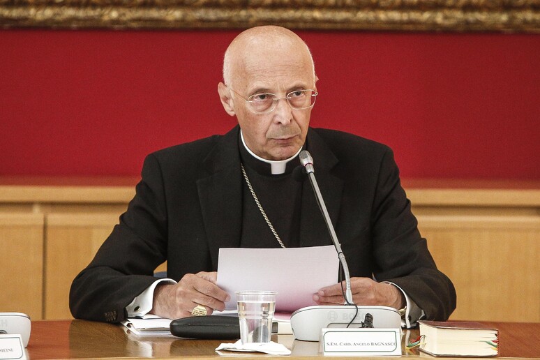 Il cardinale Angelo Bagnasco - RIPRODUZIONE RISERVATA