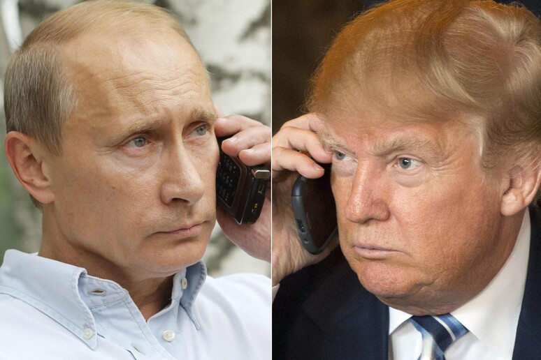 Vladimir Putin e Donald Trump - RIPRODUZIONE RISERVATA
